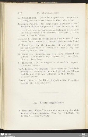 37. Elektromagnetismus