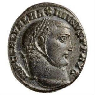 Münze, Follis, 312 n. Chr.
