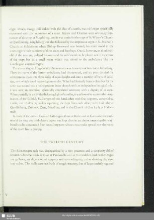 The Twelfth Century