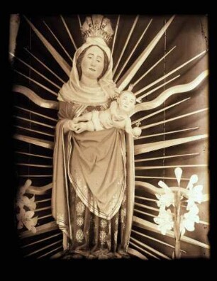 Altstadtkapelle; Madonna, Holzplastik