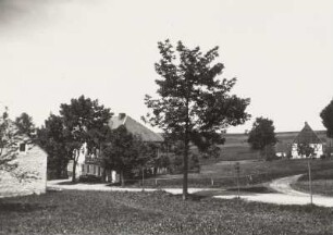 Ortsteilansicht mit Gasthaus (ehem. Erbgericht/jetzt Eschenhof)