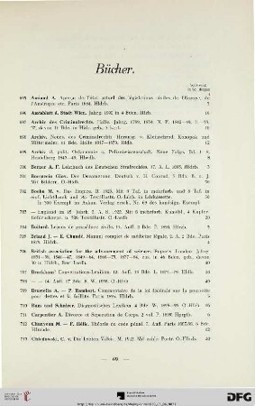 Bücher (Nr. 695-802)
