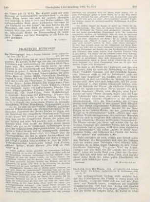 290-291 [Rezension] Seeberg, Erich, Der Pfarrer