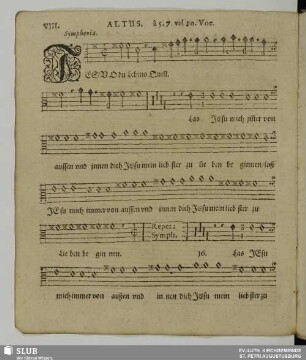 VIII. Jesu o du Lebensquell