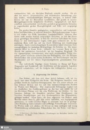 2. Abgrenzung des Gebiets