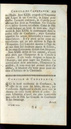 Concile de Constance.