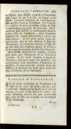 Concile de Constance.