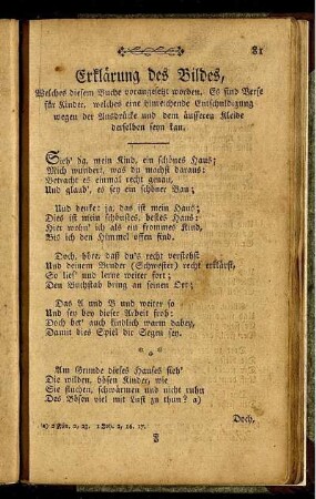 Erklärung des Bildes [...].