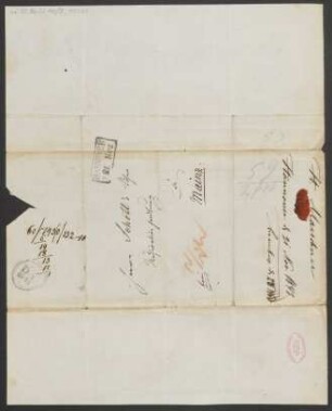 Brief an B. Schott's Söhne : 21.09.1861