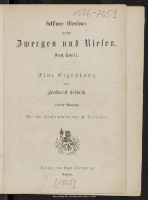 Seltsame Abenteuer unter Zwergen und Riesen