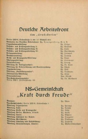 NS-Gemeinschaft "Kraft durch Freude"