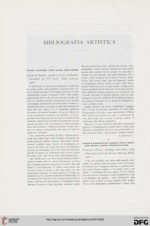 Bibliografia artistica