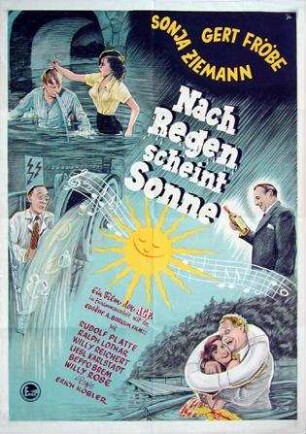 Nach Regen scheint Sonne