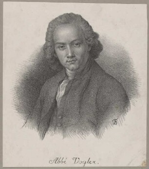 Bildnis des Abbé Vogler