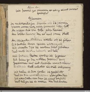 Blumen : [SW IV: S]; [SW IV, S. 58/139]