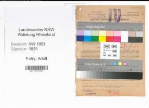 Entnazifizierung Adolf Petry , geb. 14.04.1897 (Haendler)