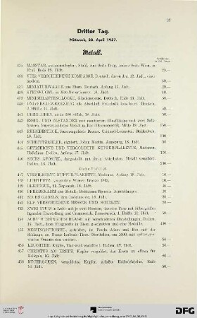 Metall (Nr. 435-532)