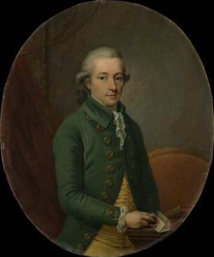 Bildnis des Carl Justinian Johann Heinrich Ludwig von Holzhausen (1750-1793)