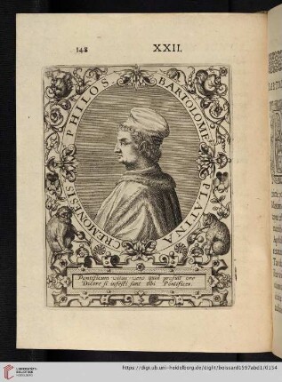 XXII. Bartolomaeus Platina