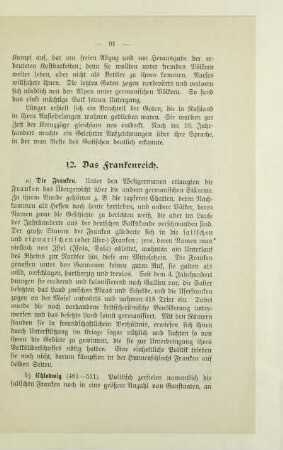 12. Das Frankenreich