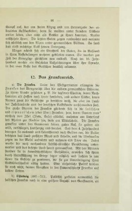 12. Das Frankenreich