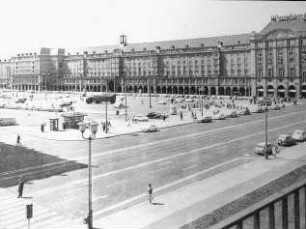 Dresden, Altmarkt, Neugestaltung 1953-1958, Westseite