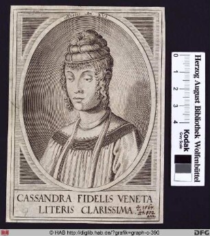 Cassandra Fidelis Veneta Literis Clarissima.