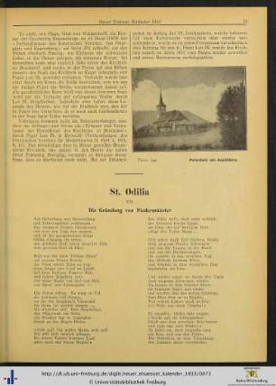 St. Odilia.