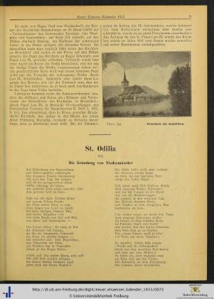 St. Odilia.