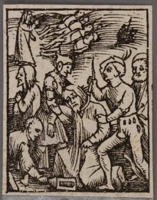 5 Blätter aus: Passion Christi 1) no. 3 - B