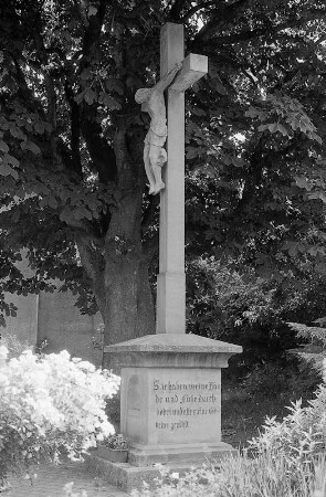 Wegekreuz (Wegekreuz); Hünfeld, Georgstraße
