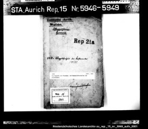 Die Ausgabe von Chaussee- und Wegegeldfreikarten für Forstbeamte