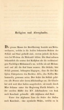 Religion und Aberglaube