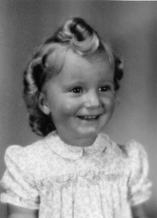 Kinderbilder. Porträt eines kleinen Mädchens