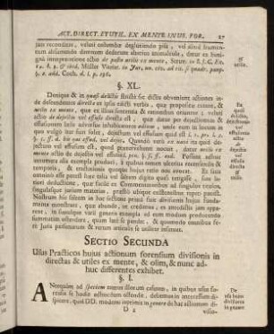 27-32, Sectio Secunda