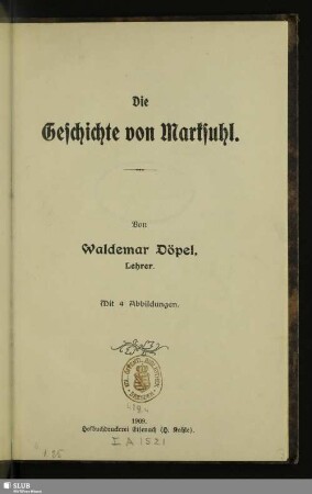 Die Geschichte von Marksuhl