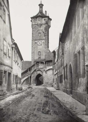 Rothenburg ob der Tauber, Klingentor, Stadtseite