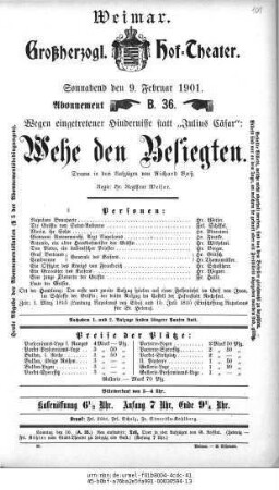 Wehe den Besiegten
