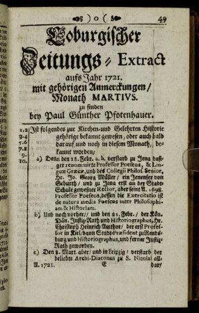 Monath Martius.