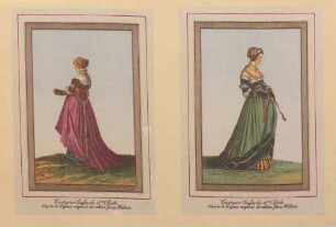 "Costume Suisse du 16me Siècle d'après le Dessin original du célèbre Jean Holbein"