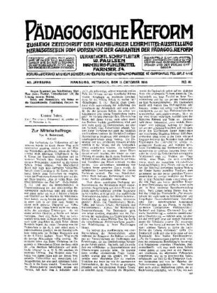 Zur Mittelschulfrage : (Schluß)