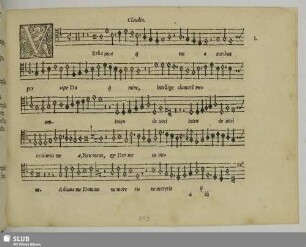 I. Sermisy, Claudin de: Verba mea auribus percibe Domine