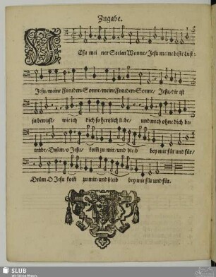 Zugabe: Jesu meiner Seelen Wonne