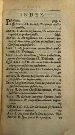 Tractatus de Sanctissima Trinitate, 1