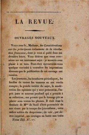 La revue, 1818/19 = Vol. 3, Nr. 17 - 23