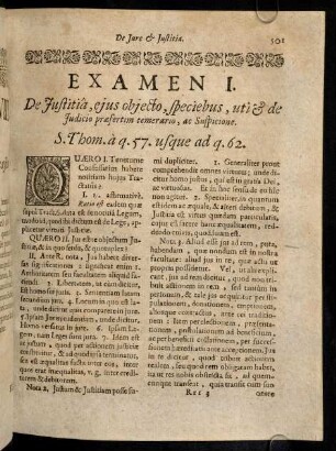 501-521, Examen I