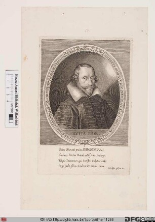 Bildnis Ferdinand (von Bayern), 1612-50 Kurfürst u. Erzbischof von Köln