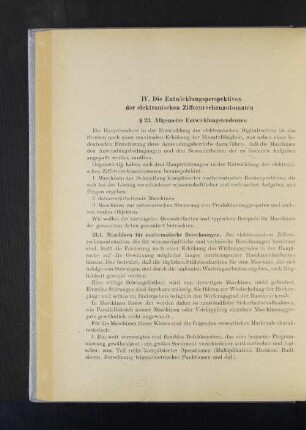 23.1. Maschinen für mathematische Berechnungen.