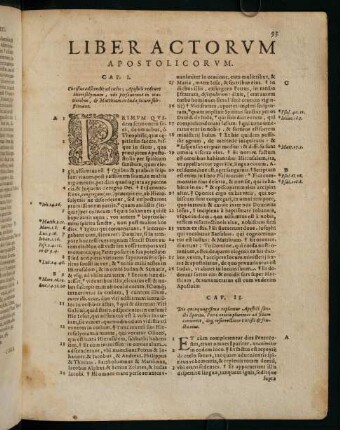 93-120, Liber actorum apostolicorum