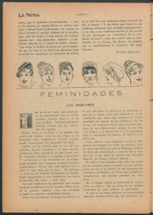 Feminidades : Los perfumes